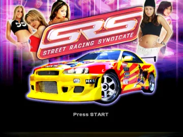 SRS - Street Racing Syndicate screen shot title